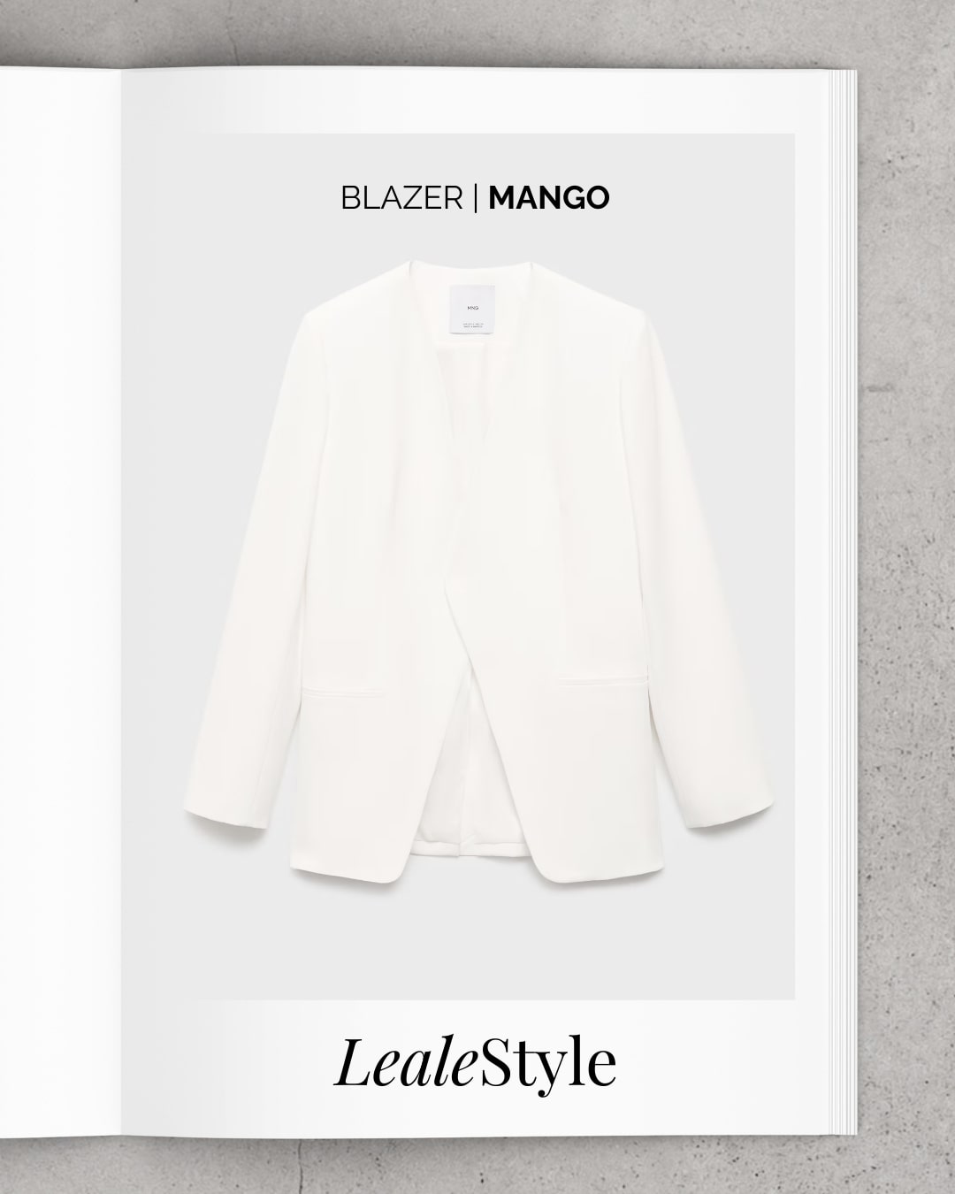 Mango Double Breasted Suit Jacket, tailored neutral jacket for effortless chic work and travel outfits