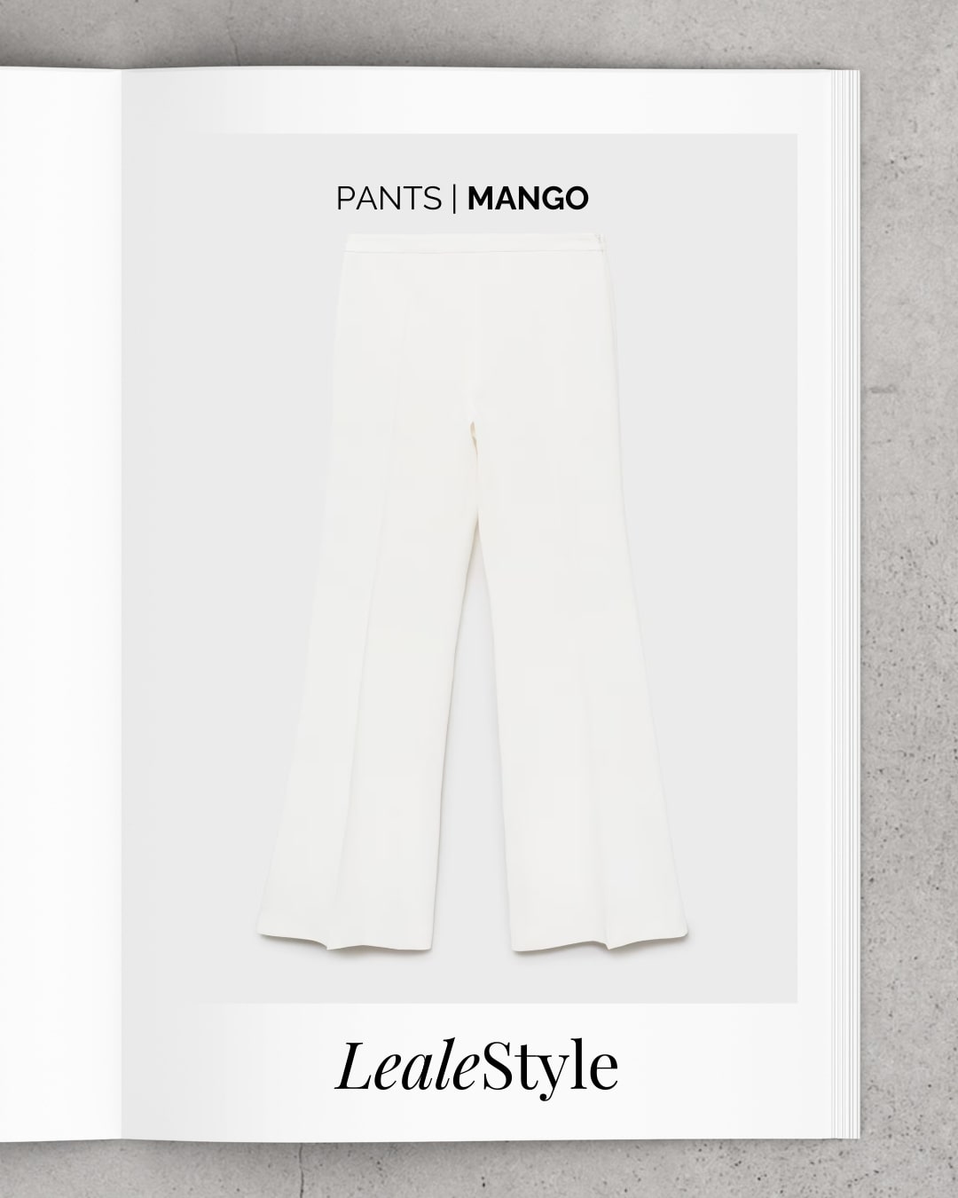Long Flared Trousers, refined neutral trousers for quiet luxury capsule wardrobe
